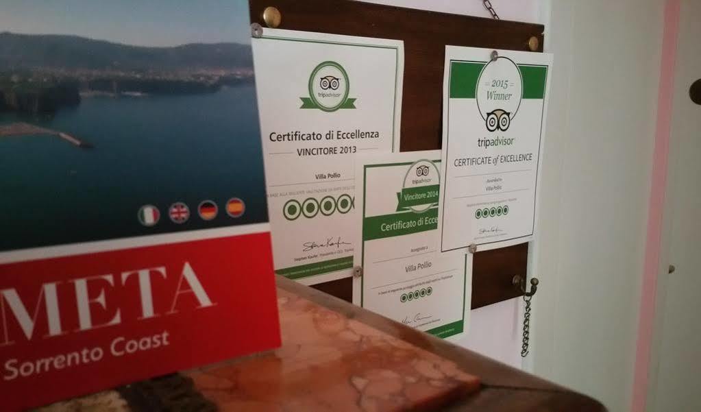 Villa Pollio Meta Eksteriør billede